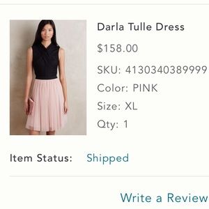 Fun ballet dress with tutu skirt